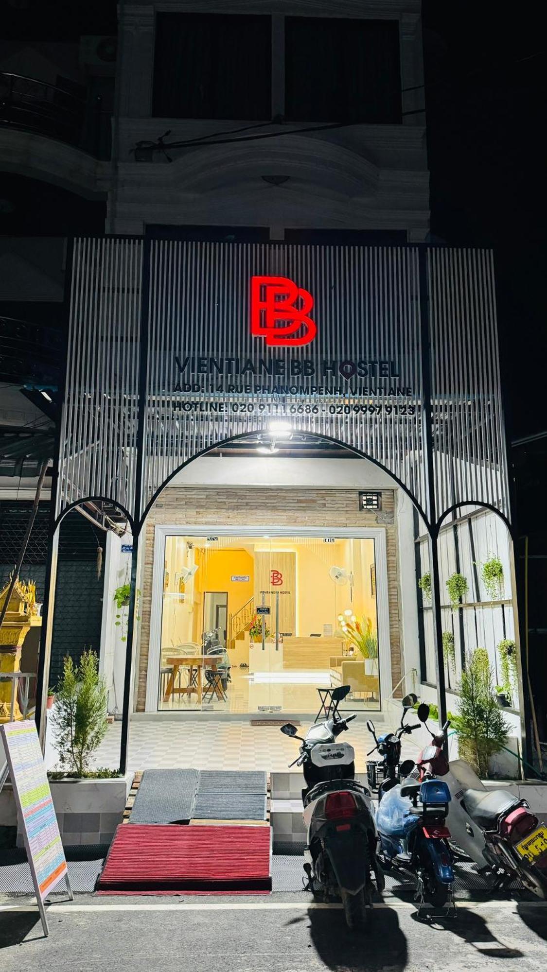 Vientiane Bb Hostel Exterior foto